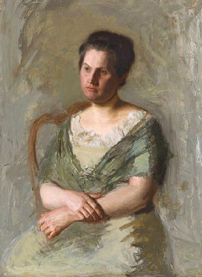 Thomas Eakins Mrs William Shaw Ward oil painting image